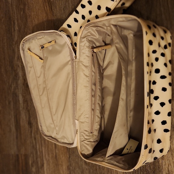 Kate Spade Cream and Black Polka - Dot Cosmetic Case 2 piece set - Picture 9 of 11